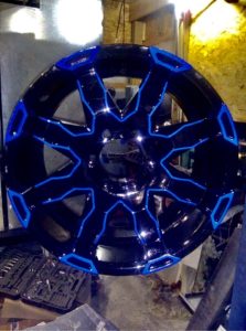 Black and Blue rim