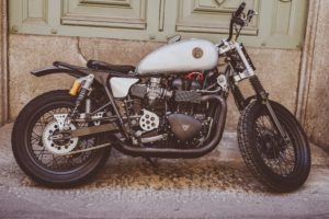 white-and-black-bobber-bike-819805